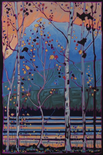 Poplars by the Lake II
24 x 36   sold
